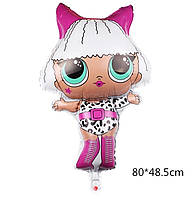 Кукла LOL 70 см Diva шар фольгированный