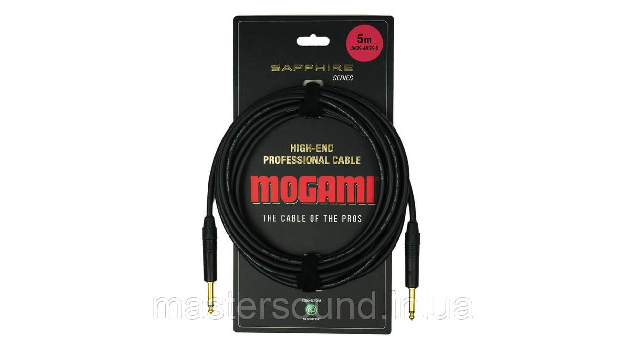Інструментальний кабель Mogami Jack-Jack-G/5m
