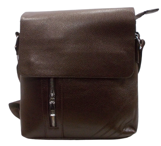 Чоловіча велика сумка планшет Nuri 1315-2 коричнева