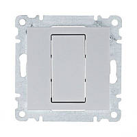 Заглушка срібляста Hager Lumina-2 WL7012