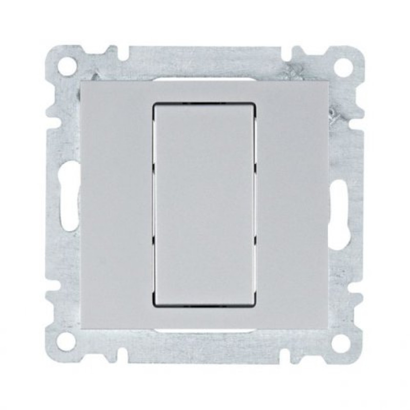 Заглушка срібляста Hager Lumina-2 WL7012