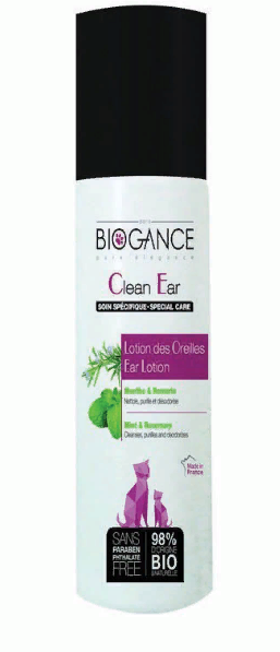 Biogance Clean Ear BIO-лосьйон для котів для догляду за вухами (100 мл)