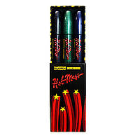 Набор гелевых карандашей для глаз Rockins - Hot Mess Threesome Glitter Gel Pens, 3 х 4 г