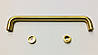 Ручка-скоба з латуні Brass Elegance модерн RT-LSW-310-160 GM матове золото 160 мм, фото 3