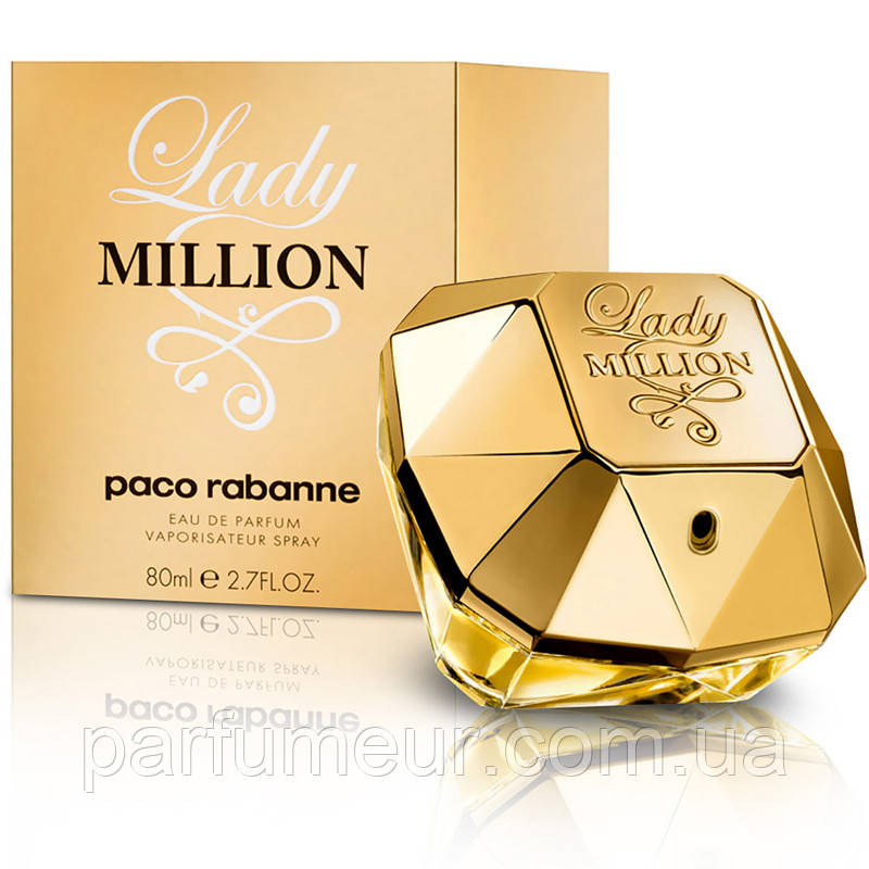 Lady Million Paco Rabanne парфумована вода 30 мл, фото 1