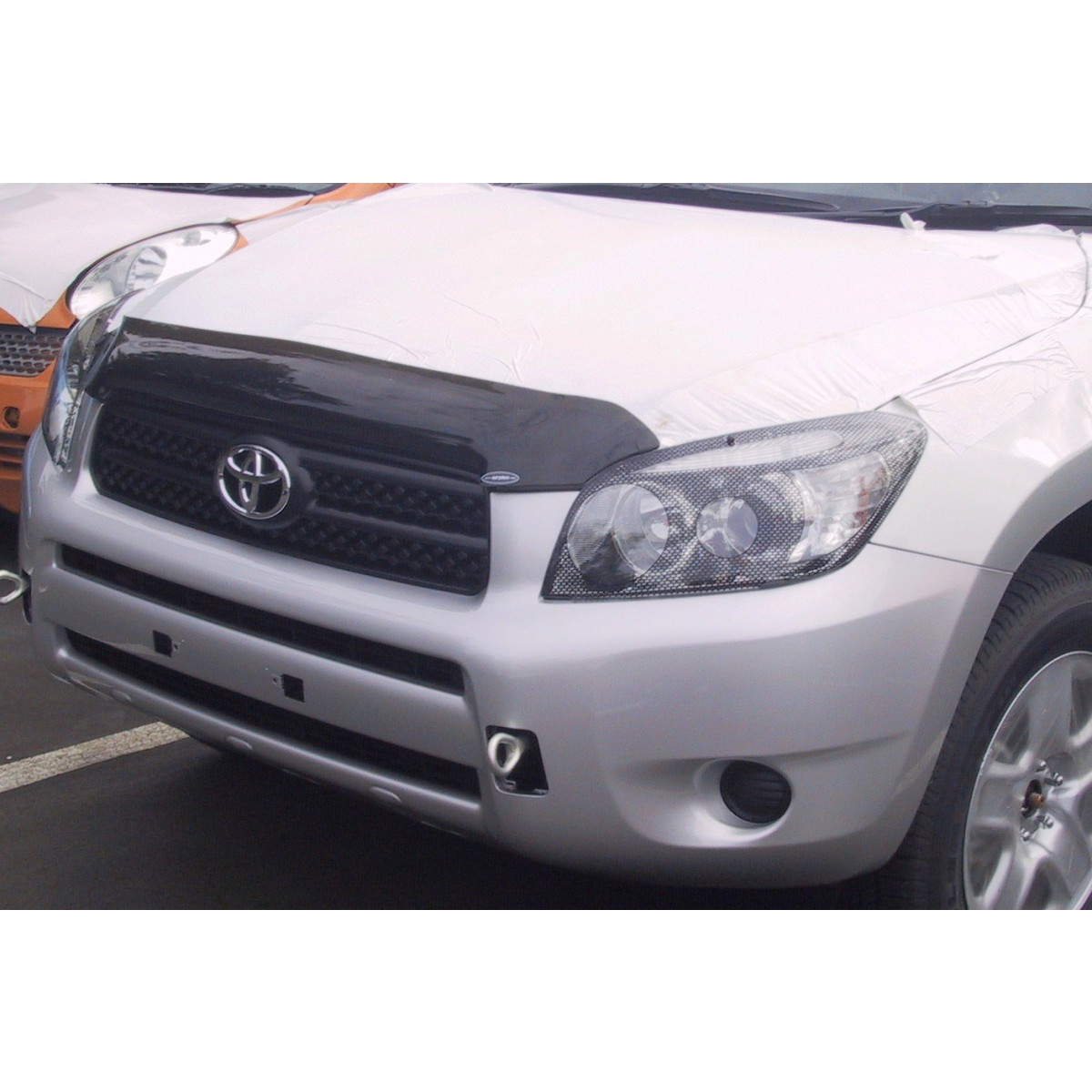 Дефлектор капоту ( мухобійка ) Toyota rav4 2006-2010