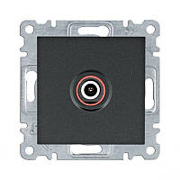 Розетка ТВ чорна Lumina Hager WL3213