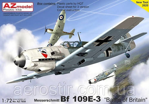 Bf-109E-3 "Battle of Britain" 1/72 AZ-Model 7658