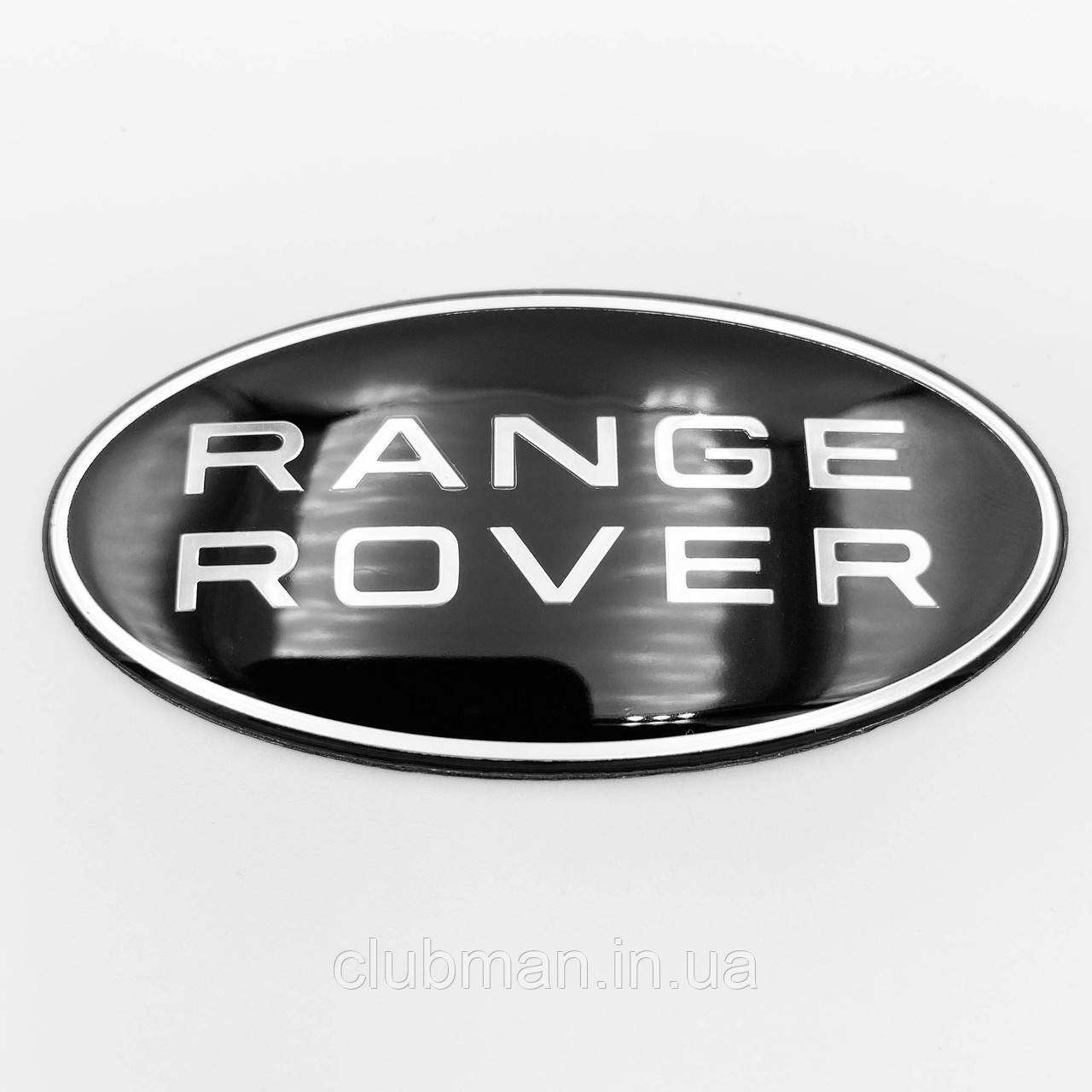 Емблема (шильдик, логотип, значок) RANGE ROVER (Ренж Ровер) Ч/Б