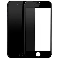 Защитное стекло ZK Protection Glass for iPhone 7/8 Plus Full Silk Screen 0.26mm + Back Film, Black