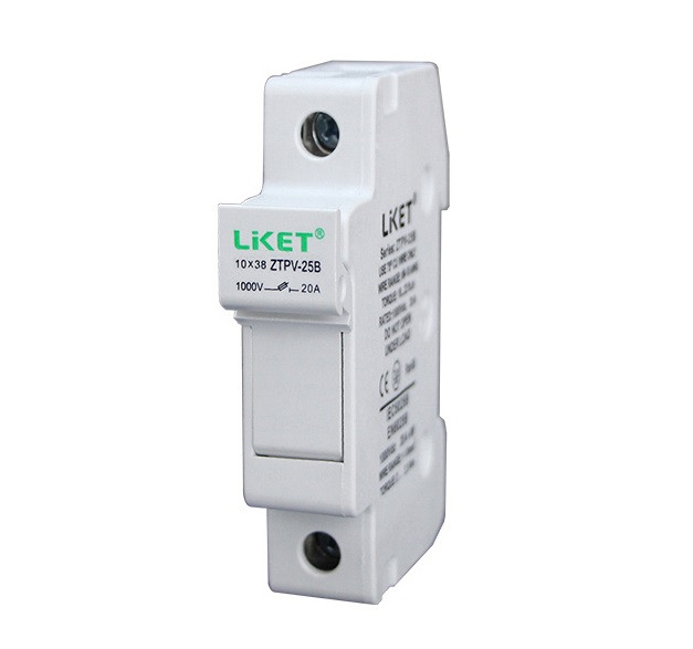 Корпус під запобіжник ZTPV-25B, 32A, DC 1000V, постійний струм