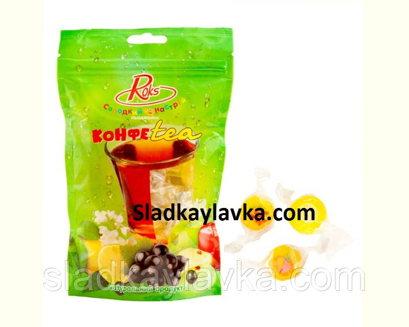 Льодяники Рокс Конфе-tea 120 г