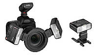 Комплект для стоматології макроспалах Godox MF12-K2 і передавача Godox XPro Nikon для дентальної фотографії
