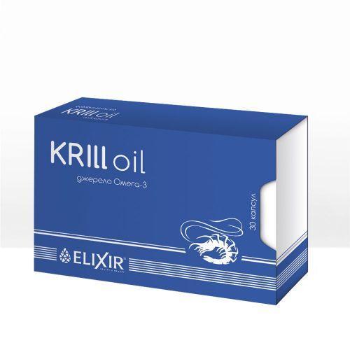 Капсули "KRILLoil" джерело незамінних жирних кислот Омега-3 №30 масло кріля, фото 1
