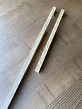 Длинные мебельные деревянные ручки планки ( Скоба ) ЯСЕН, фото 9