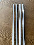 Длинные мебельные деревянные ручки планки ( Волна ) КЛЕН, фото 2