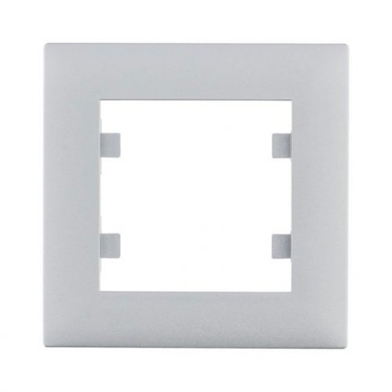 Рамка 1-містна срібло Intense Lumina-2 Hager WL5512