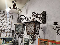 Кованые уличные фонари  1