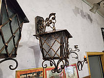 Кованые уличные фонари  3