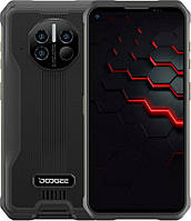 Захищений смартфон DOOGEE V10 8/128GB Black (Global) протиударний водонепроникний телефон