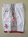 Чоловічі білі шорти Х'юстон Рокетс Nike команда Houston Rockets NBA City Edition, фото 2