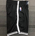 Чорні шорти Бруклін Нетс баскетбольні Nike Brooklyn Nets NBA Swingman, фото 2