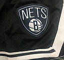 Чорні шорти Бруклін Нетс баскетбольні Nike Brooklyn Nets NBA Swingman, фото 3