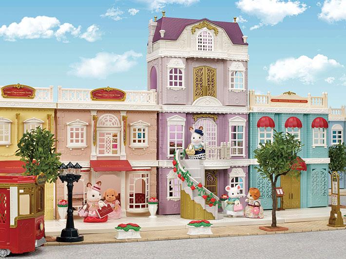 Sylvanian store families town