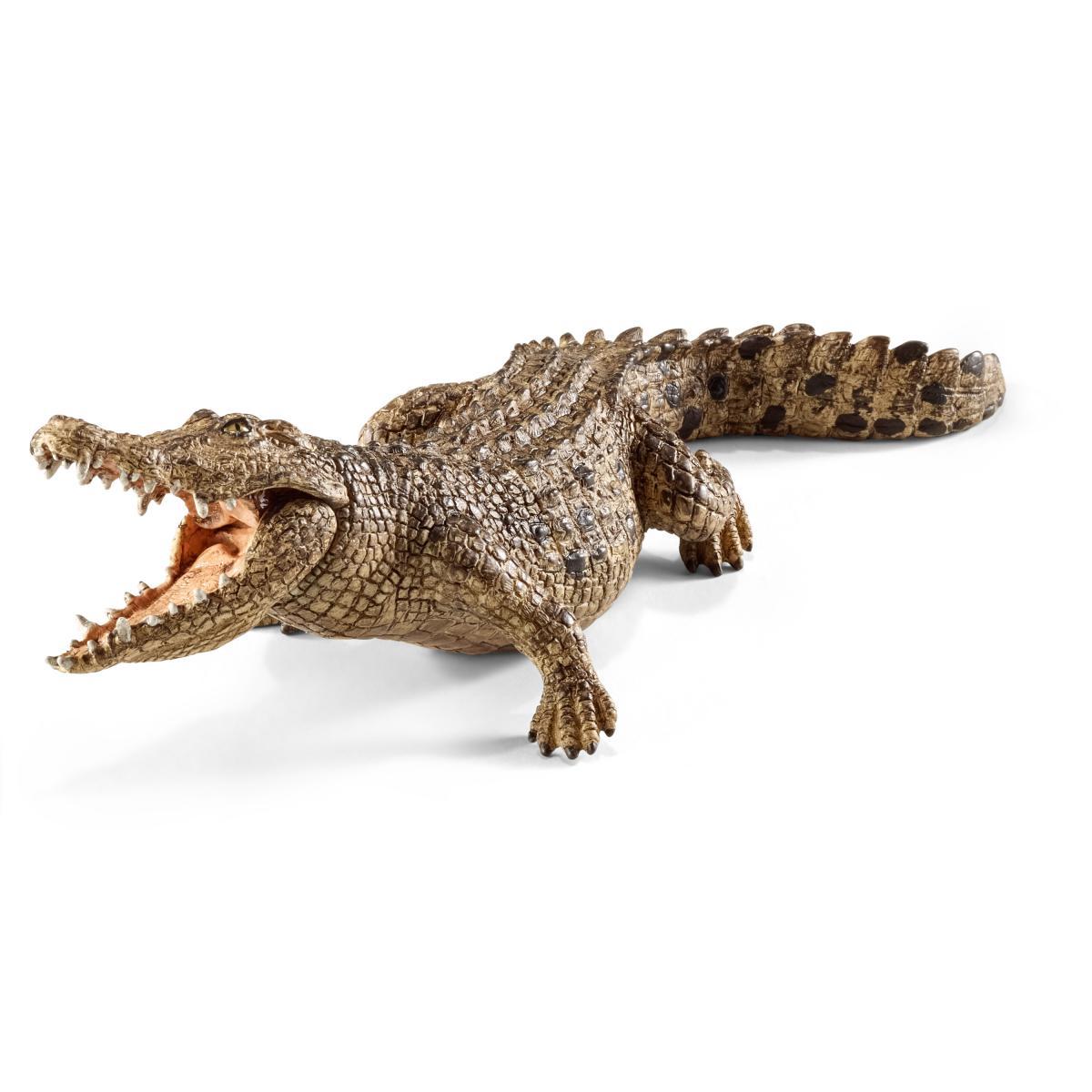 Schleich 14736 Wild Life Crocodile Figure ID