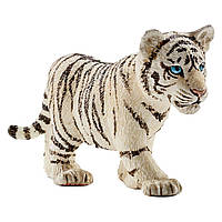 Schleich 14732 фигурка белый тигренок Tiger Cub White