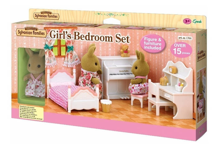 Sylvanian families girls bedroom sales