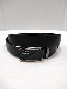 Чоловічий шкіряний ремінь Tommy Hilfiger різні пряжки