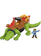 Игровой набор Fisher-Price Imaginext Walking Croc & Pirate Hook