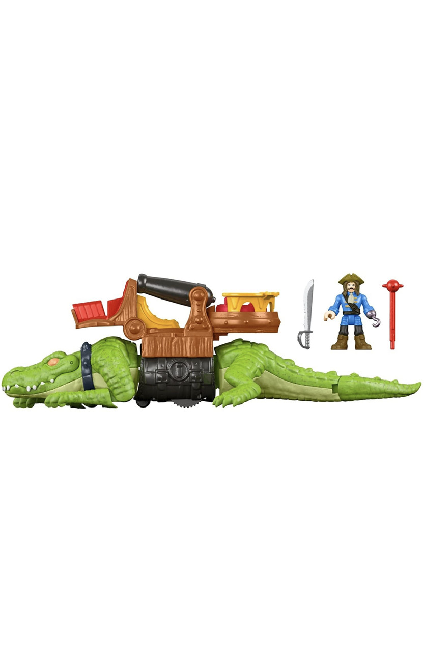 Fisher Price Imaginext Walking Croc Pirate Hook
