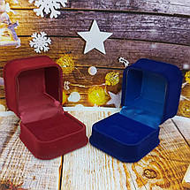 Футляр оксамитовий під кільце, фото 3