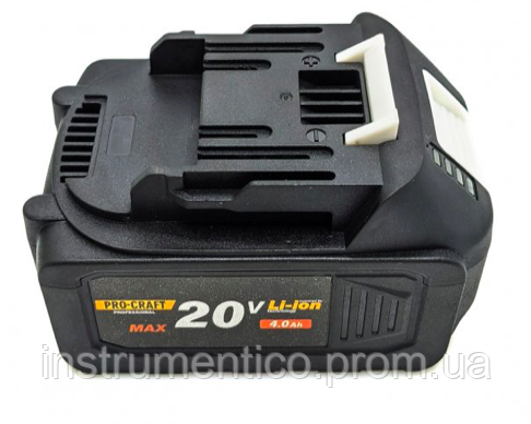 Акумуляторна батарея Procraft Battery 20/4 20V 4Ah