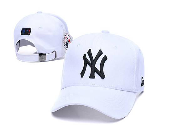 Кепка Бейсболка New York Yankees NY MLB Нью-Йорк Янкіз Біла, фото 1