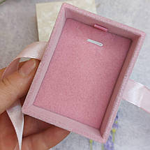 Футляр для кулона, підвіски Подарункова коробочка універсальна Ніжність, фото 2