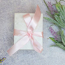 Футляр для кулона, підвіски Подарункова коробочка універсальна Ніжність, фото 5