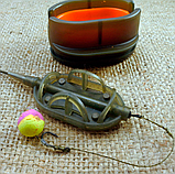 Фідерна прес-форма для Флет годівниці Orange Method Mould Пресувалка для флета (C28), фото 5