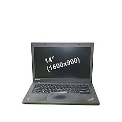 Ноутбук Б/У Lenovo ThinkPad T440 / 14" (1600x900) LED / Intel Core i7-4600U (2 (4) ядра по 2.1 — 3.3 GHz) / 8