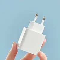 Адаптер живлення для телефона Xiaomi MI BHR4996GL White (33 W Wall Charger Type-A + Type-C EU)