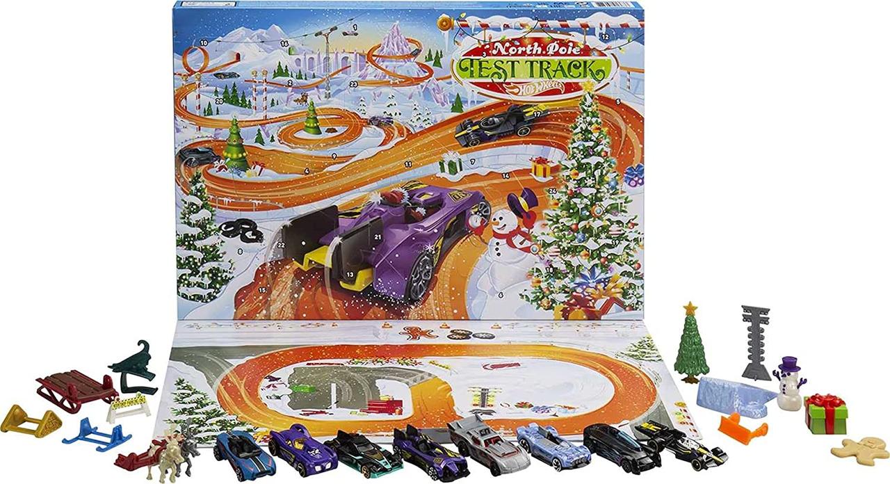 Хот Вілс Адвент календар Hot Wheels 2021 Advent Calendar Оригінал