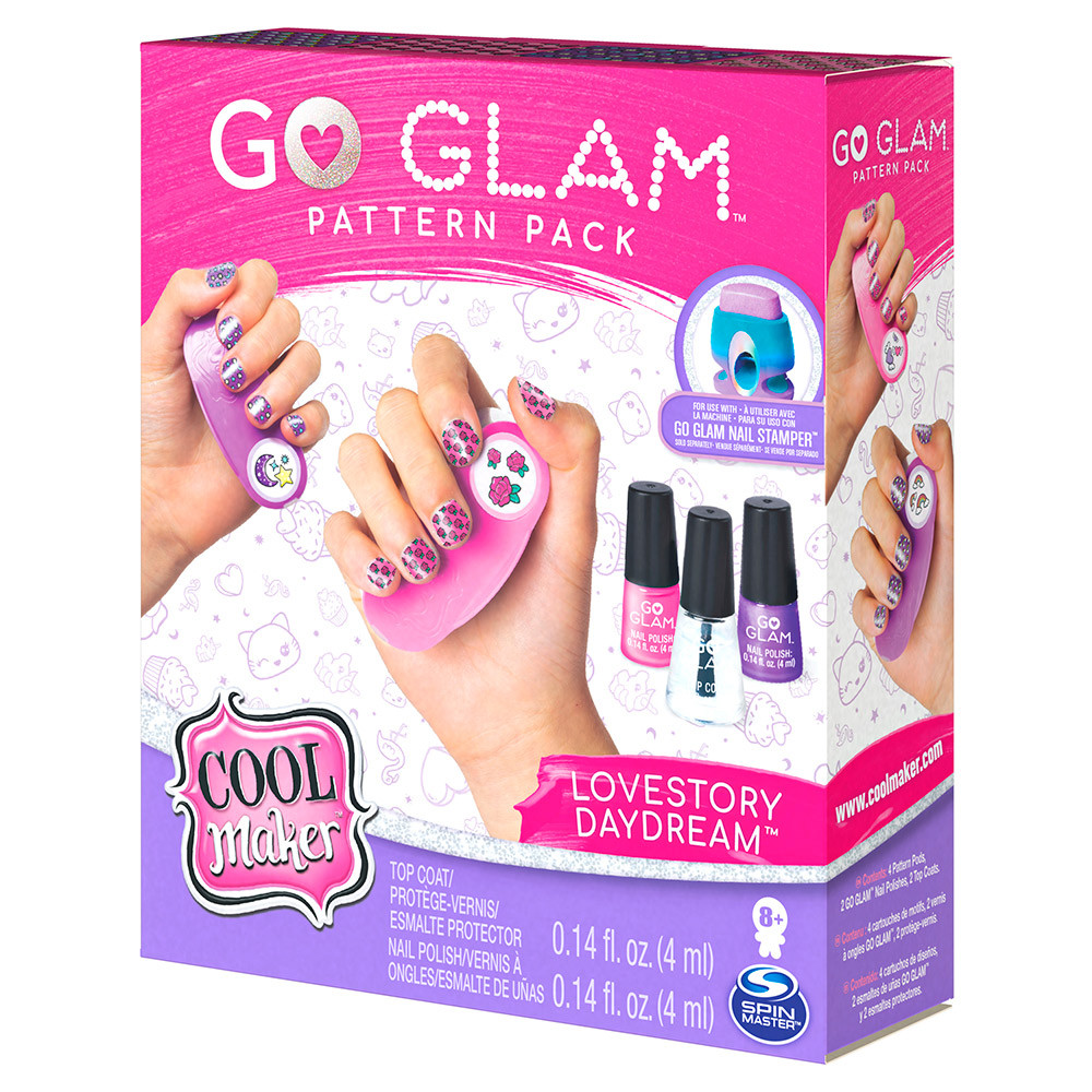 Cool Maker: набір для нейл арта з рожевим і лавандовим лаком Go GLAM