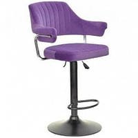 Стільчик для візажу Jef Velor Black