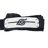 Набір Акацуки 6в1: пов'язка, регульоване кільце, кулон "облако", сюрикен, великий кунай із чохлом-аніме Наруто, фото 2