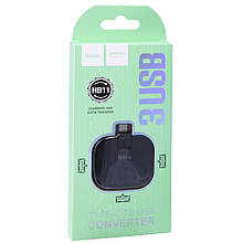 Хаб Hoco HB11 Type C To 3 USB 2.0 Black