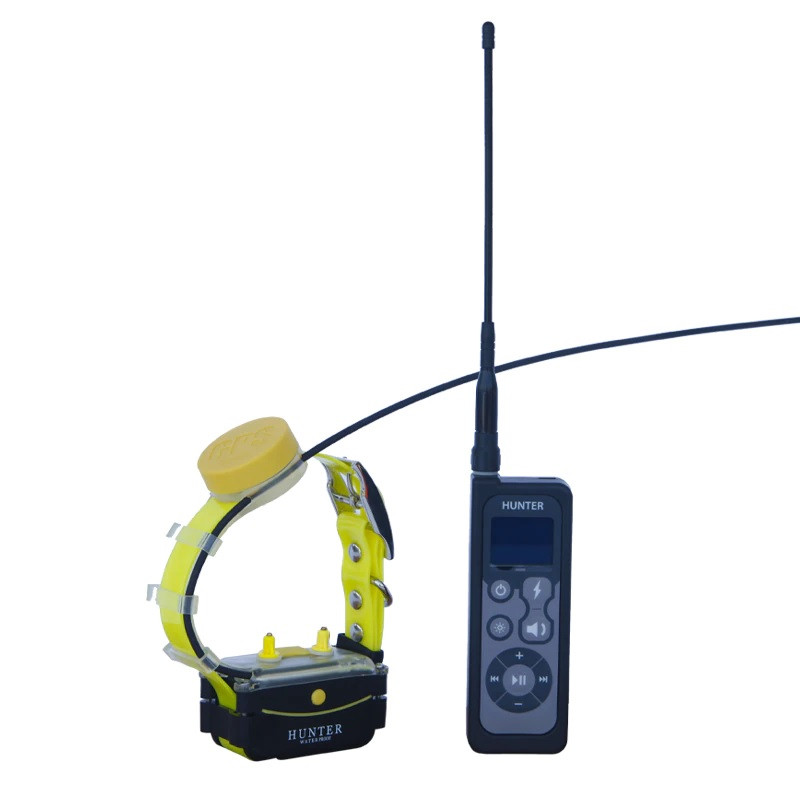 Радіо ошийник з gps для мисливських собак - трекер до 25 км HUNTER-25 PRO NEW, з функціями електроструму і звуку
