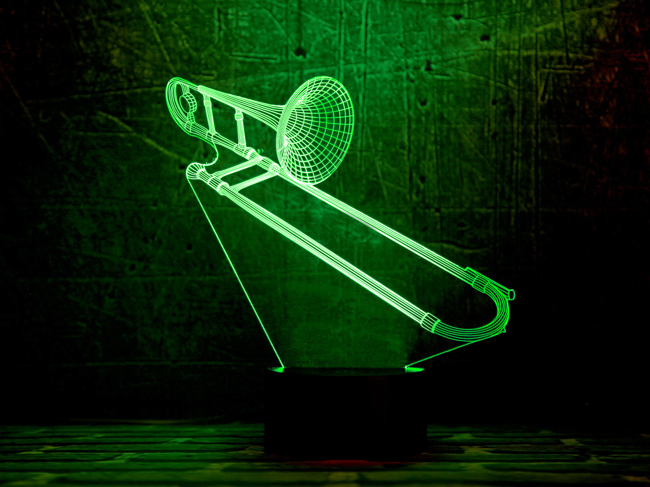 Змінна пластина для 3D-світильників "Труба 3" 3DTOYSLAMP, фото 1