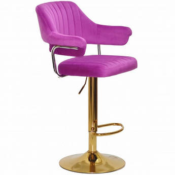 Стільчик для візажу Jef Velor Gold